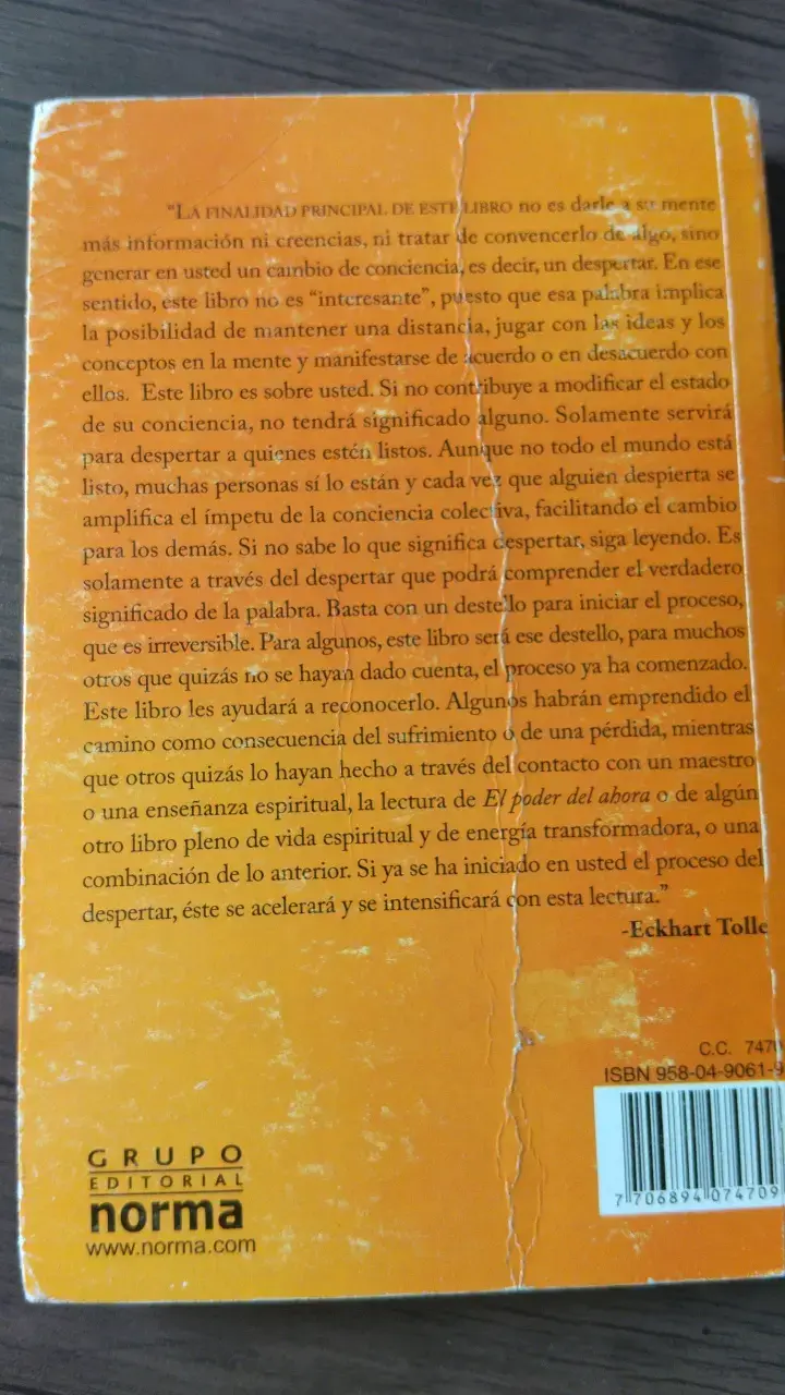 Libro 'Una Nueva Tierra' de Eckhart Tolle - 2