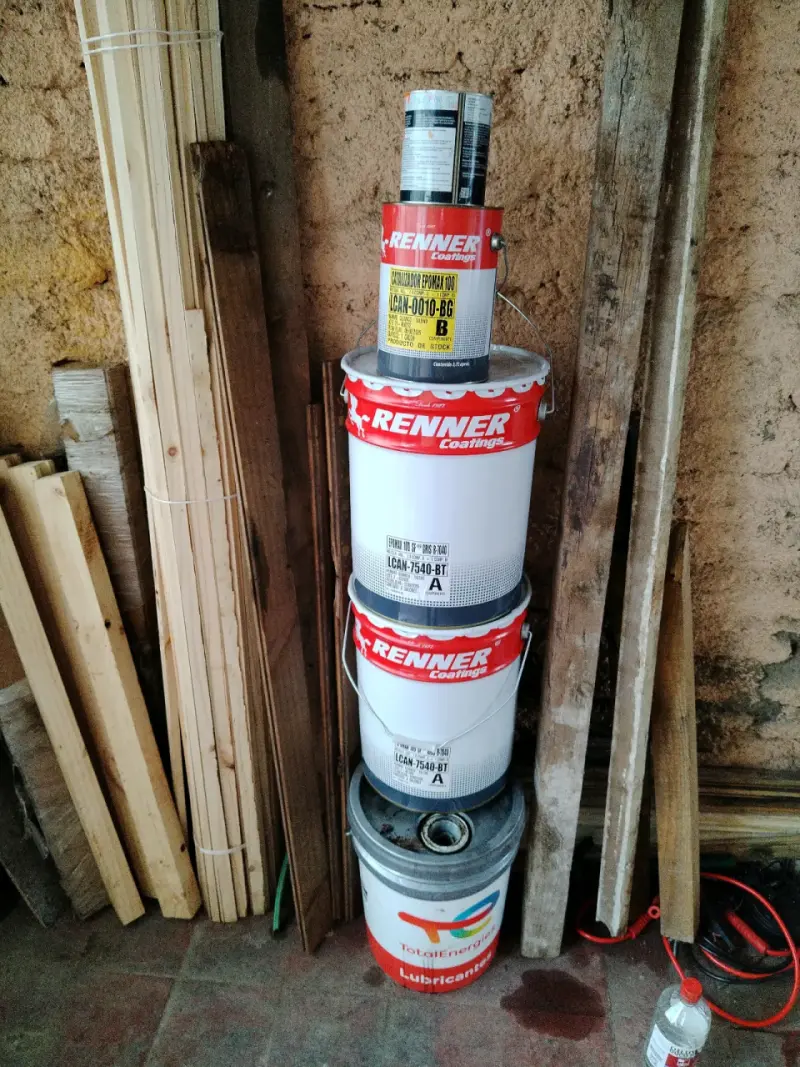 2 kit de Pintura Epóxica Gris Renner - 2