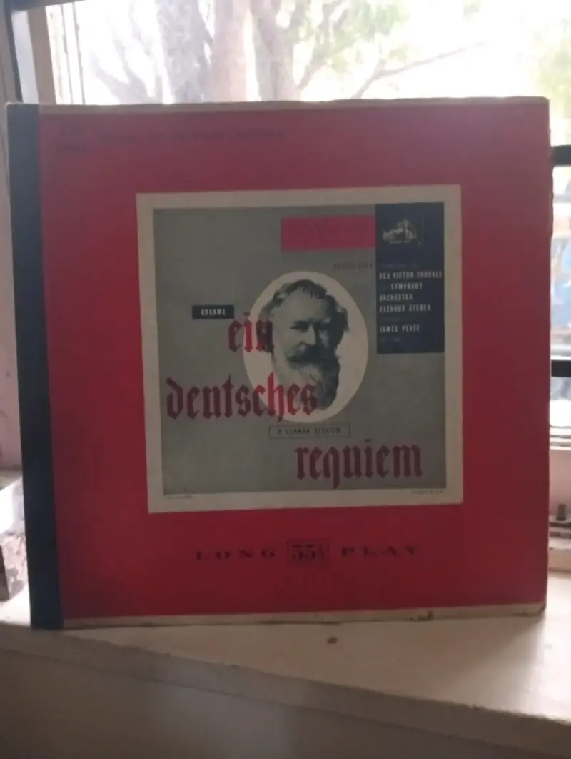 Disco de vinilo Requiem Alemán RCA Victor - 4