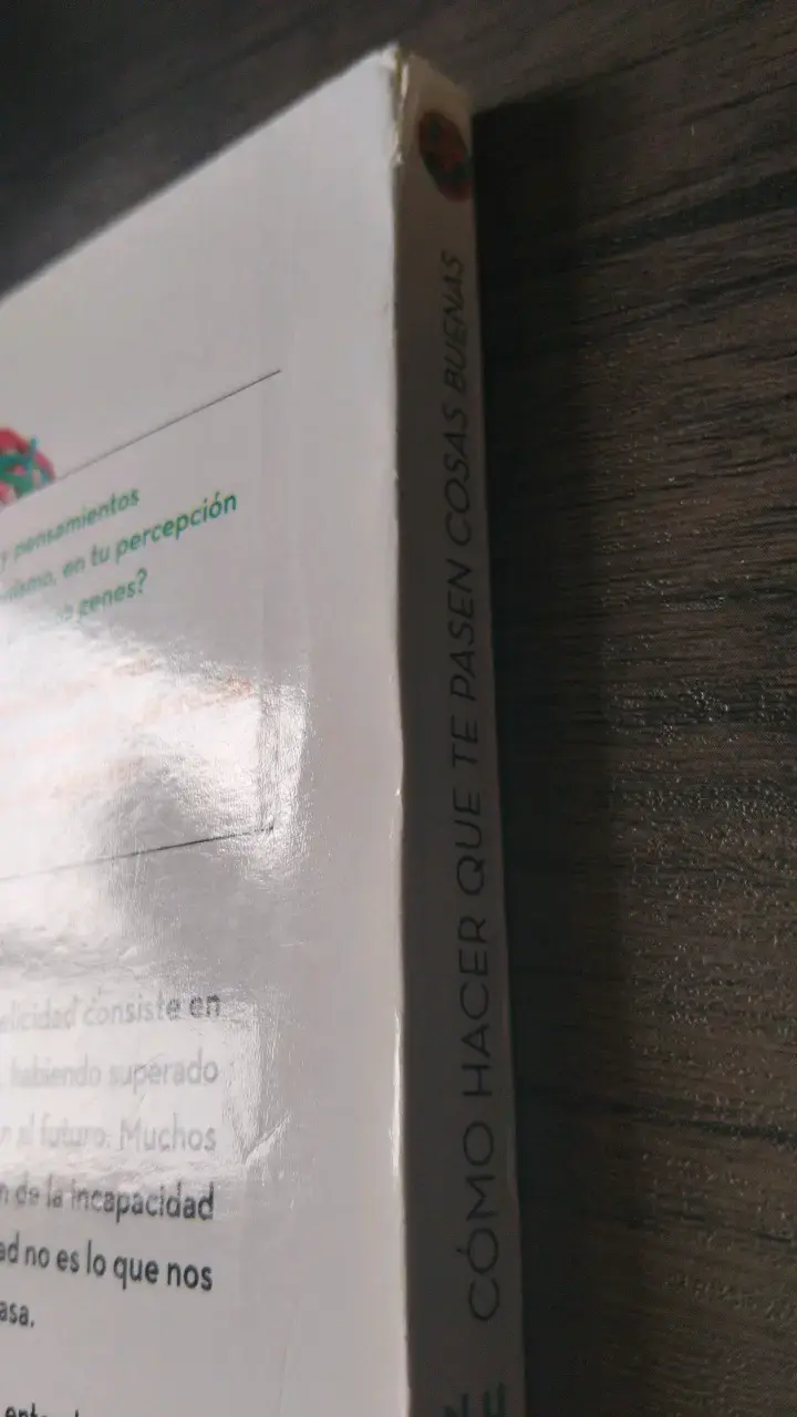 Libro 'Cómo Hacer Que Te Pasen Cosas Buenas Mar - 4