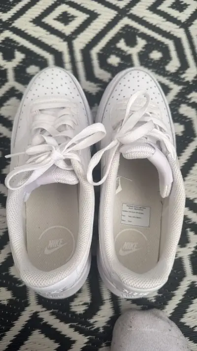 Zapatillas Nike Court Vision Alta Blancas Mujer - miniatura 4