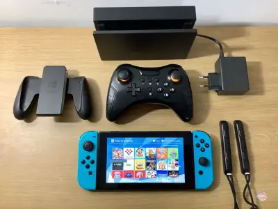 nintendo switch magia 🧙🪄, + mando pro, emuladore - miniatura 1