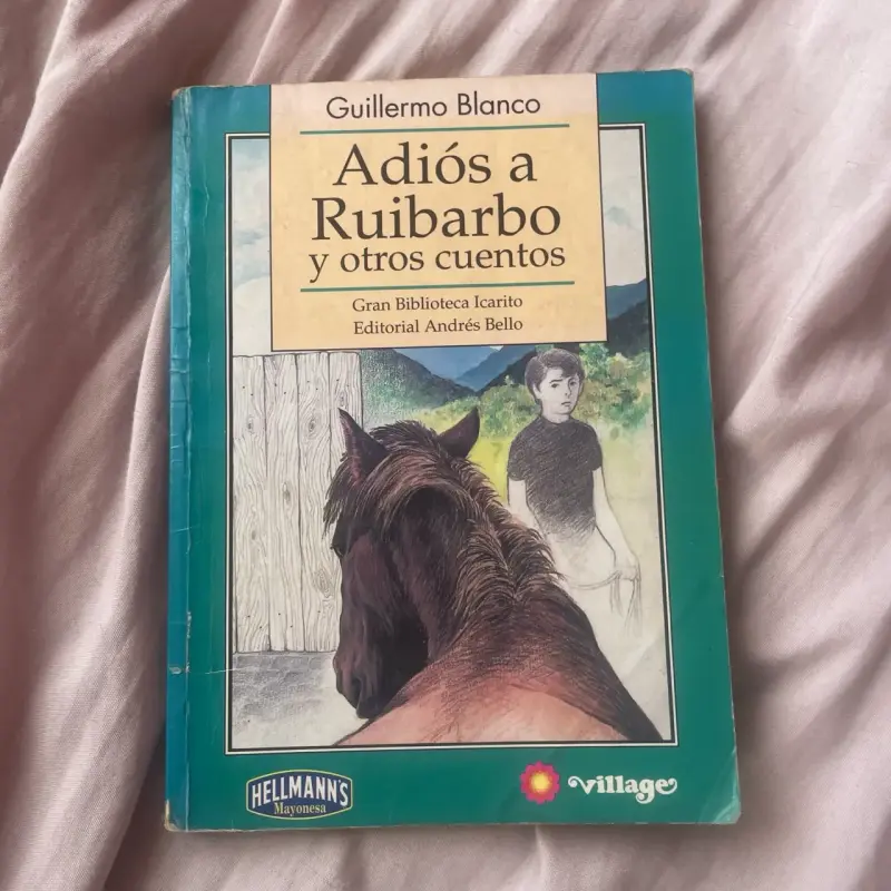Libro 'Adi贸s a Ruibarbo y otros cuentos' de Guillermo Blanco - 1