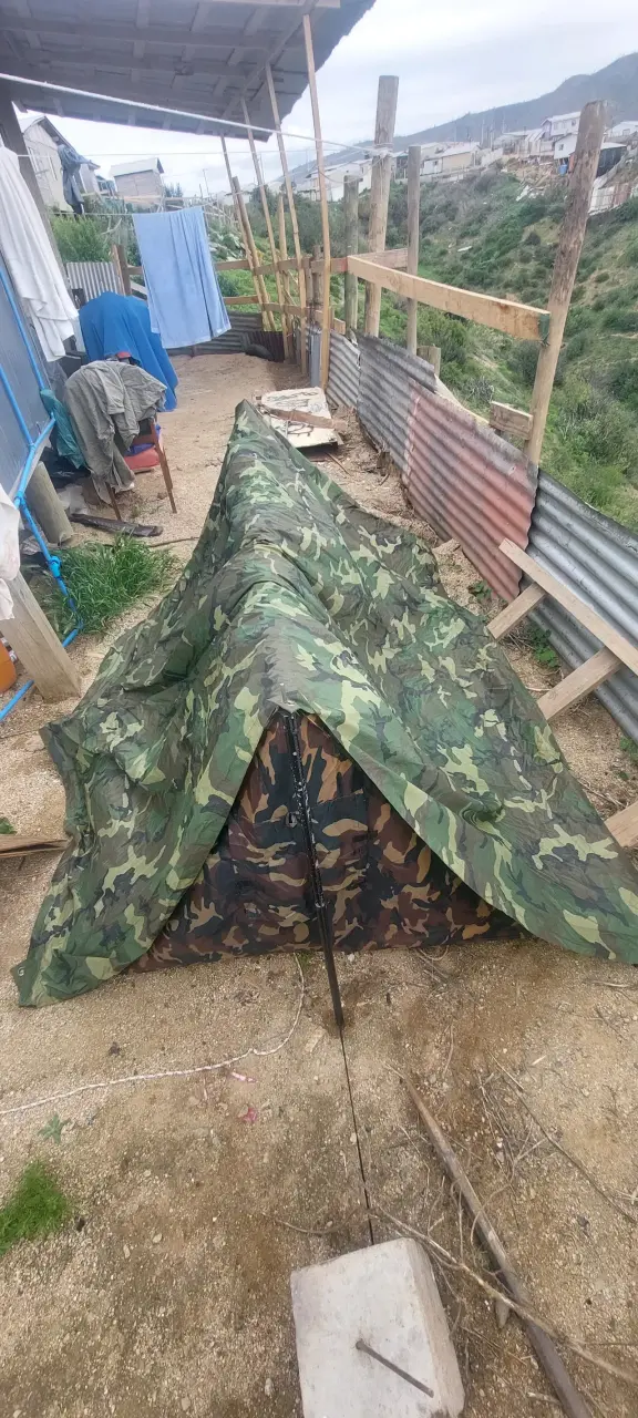 Carpa de camuflaje para camping USA - 5