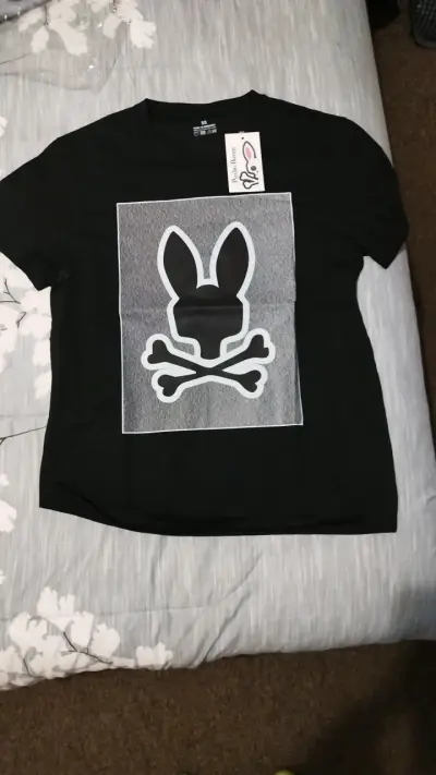 Polera negra Psycho Bunny - miniatura 1