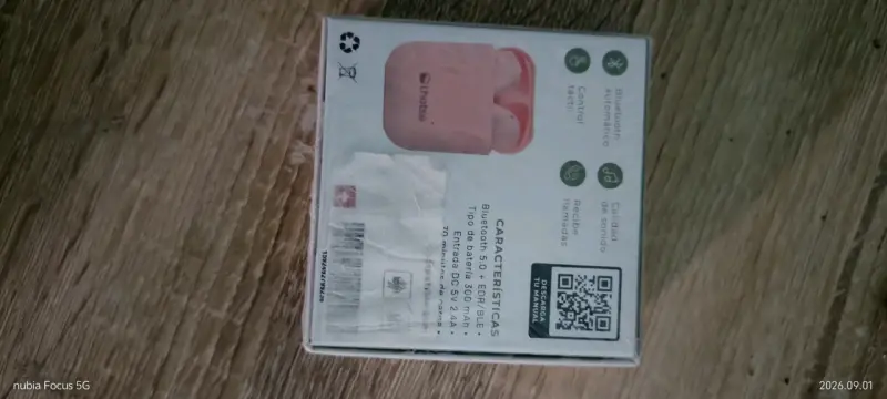 Audífonos inalámbricos Lhotse RM12 color rosa - 3