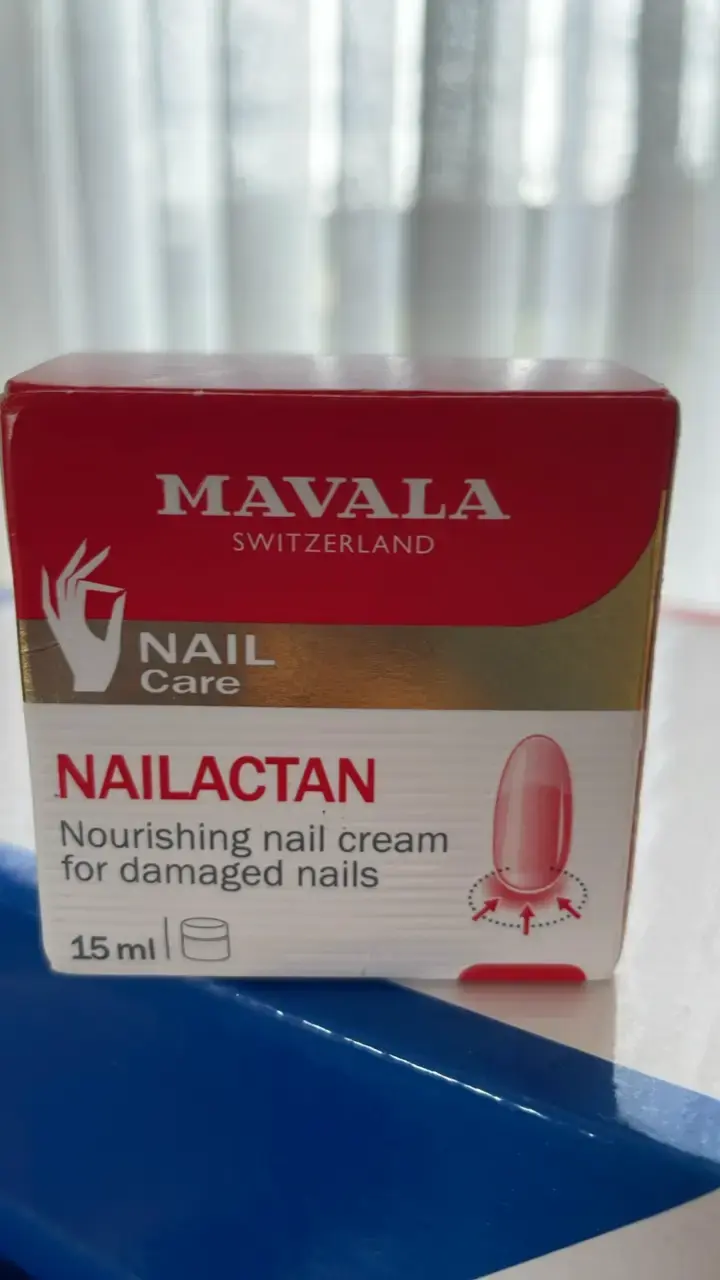 Crema Nutritiva para Uñas Dañadas Mavala Nailactan - 1