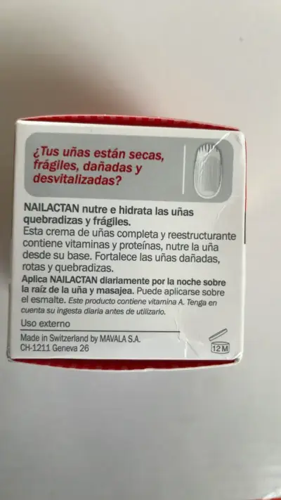 Crema Nutritiva para Uñas Dañadas Mavala Nailactan - miniatura 4
