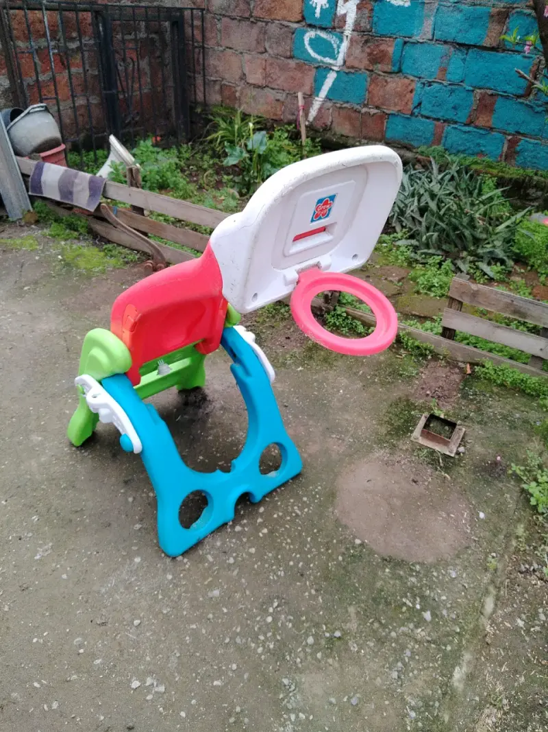 Resbalin infantil de plástico multicolor - 2