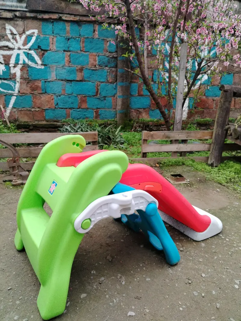 Resbalin infantil de plástico multicolor - 6