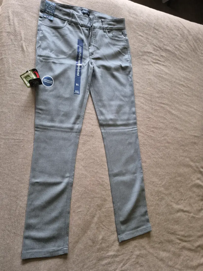Pantalon gris para colegio t16 - 1