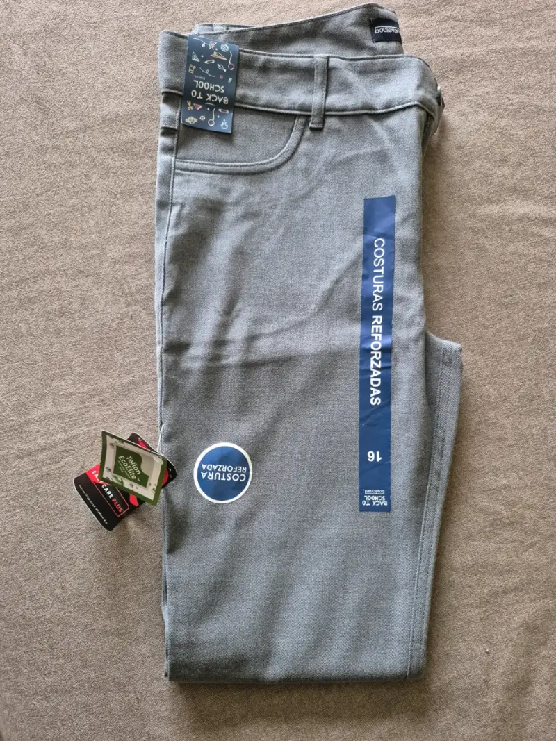 Pantalon gris para colegio t16 - 2