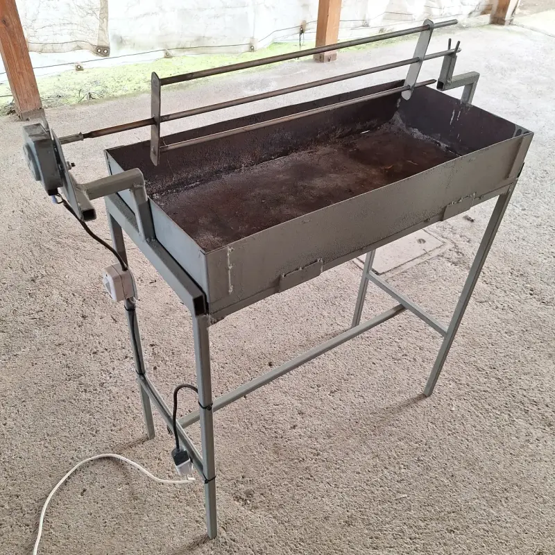 Parrilla Eléctrica Motor Espiedo 9KG - 1