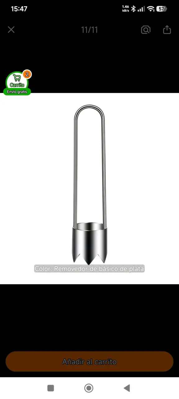 Removedor de Núcleos de frutas y de Acero Inoxidab - 2