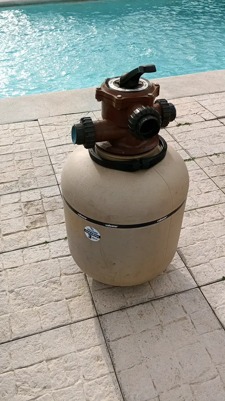 Filtro de arena para piscina Vulcano - 1