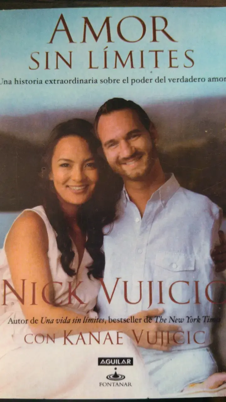 Libro 'Amor Sin Límites Nick Vujicic. ALTERNATIVO - 1