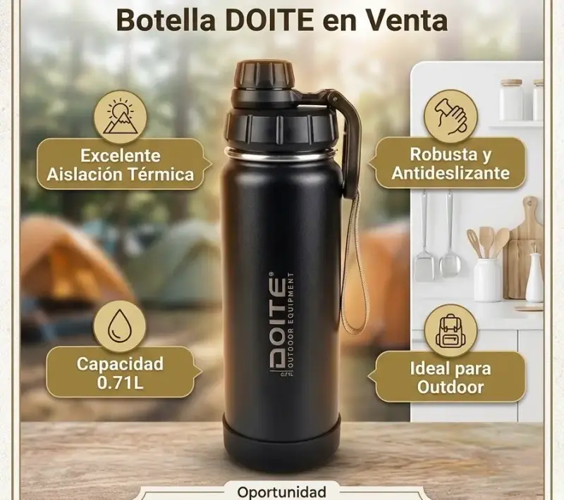 Botella térmica Doite 0.71L para outdoor - 1
