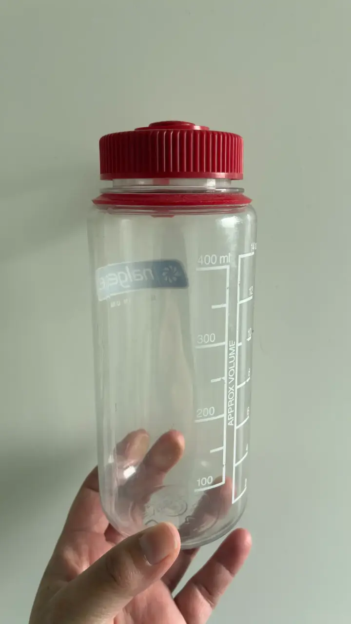 Botella Nalgene 400ml con tapa roja - 2