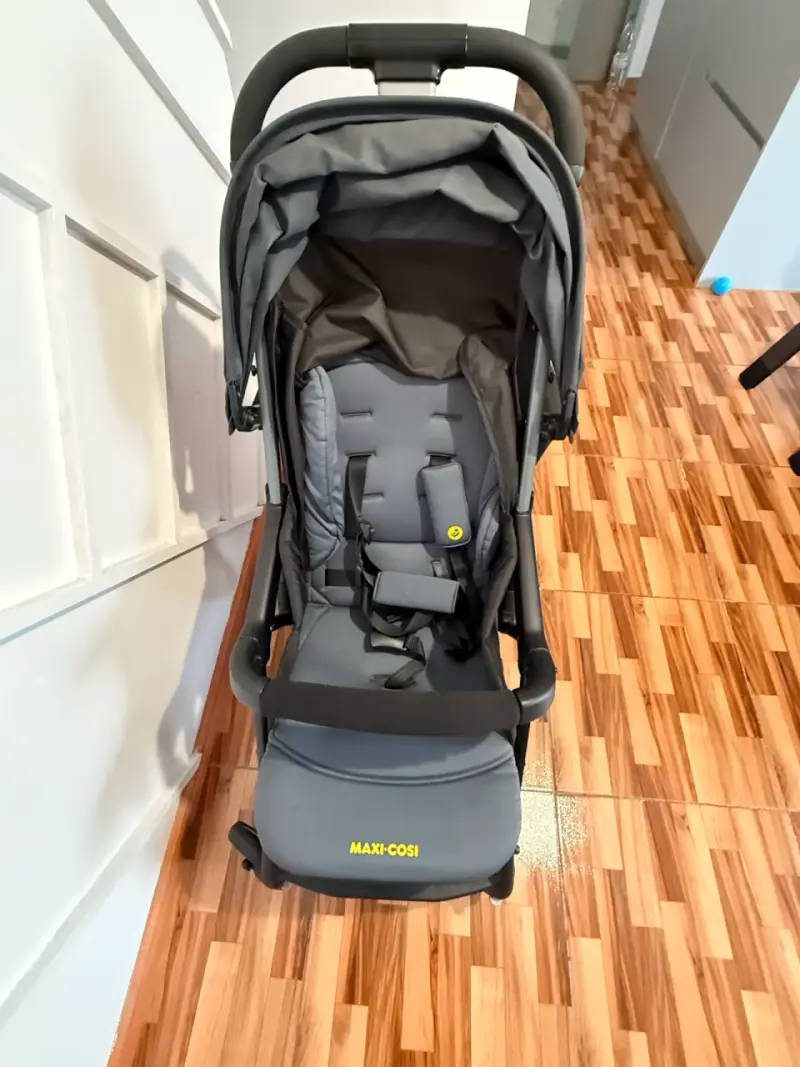 Coche de bebé Maxi-Cosi plegable gris - 2