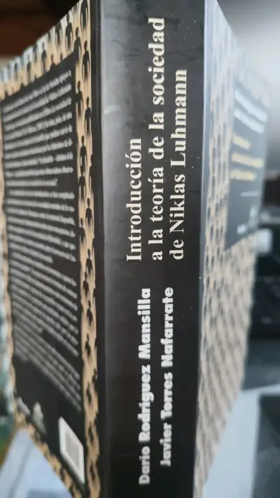 Libro Introducción a la Teoría de la Sociedad de Niklas Luhmann - miniatura 6