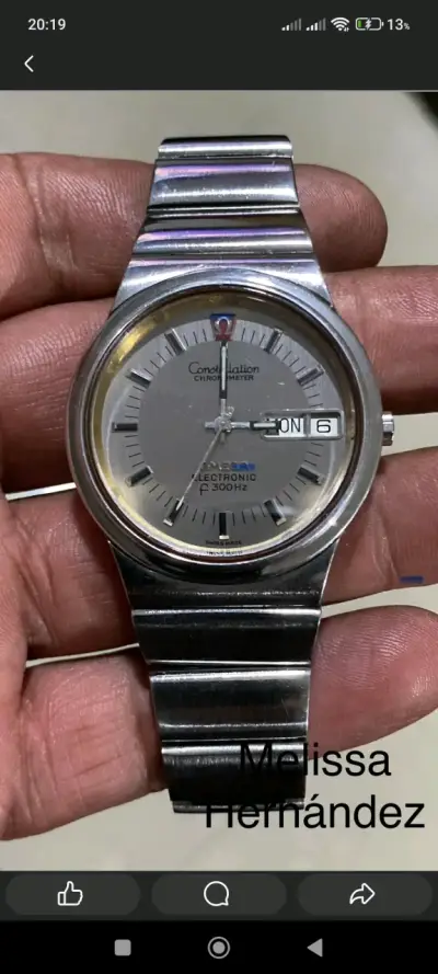 Reloj Omega Constellation Chronometer vintage - miniatura 1
