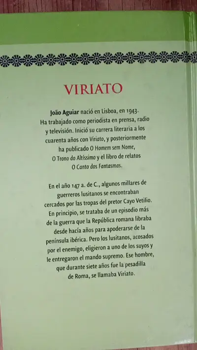 Libro 'Viriato: Iberia Contra Roma' de João Aguiar - miniatura 2