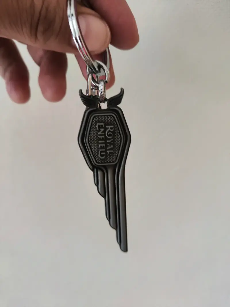 Llavero metálico Royal Enfield para motociclistas - 2
