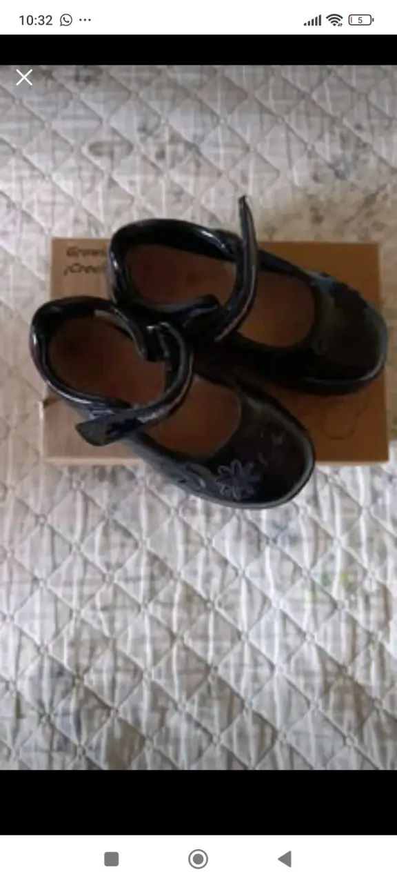 Zapatos escolares Bubblegummers negros talla 28 - 2