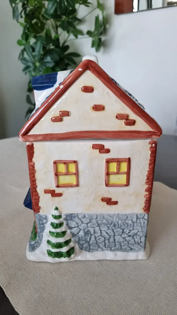 Casa  de cerámica estilo tienda de flores - 3