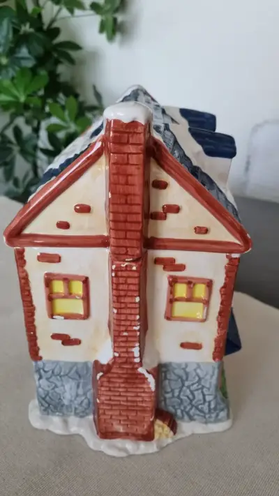 Casa  de cerámica estilo tienda de flores - miniatura 5