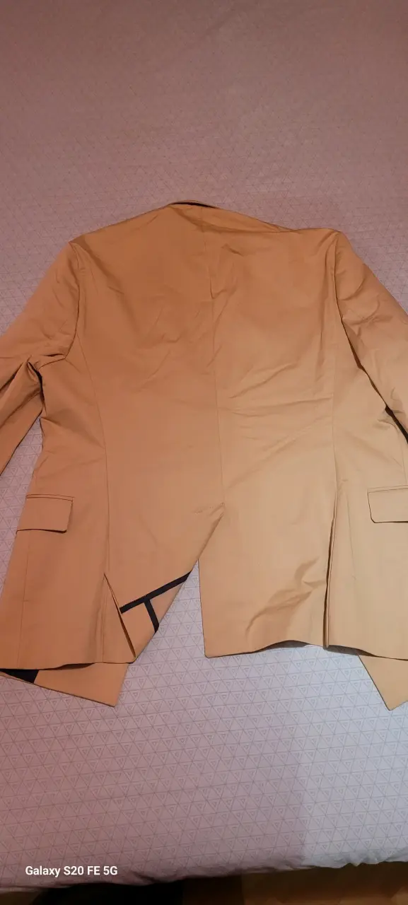 Blazer beige para hombre Zara Man - 2