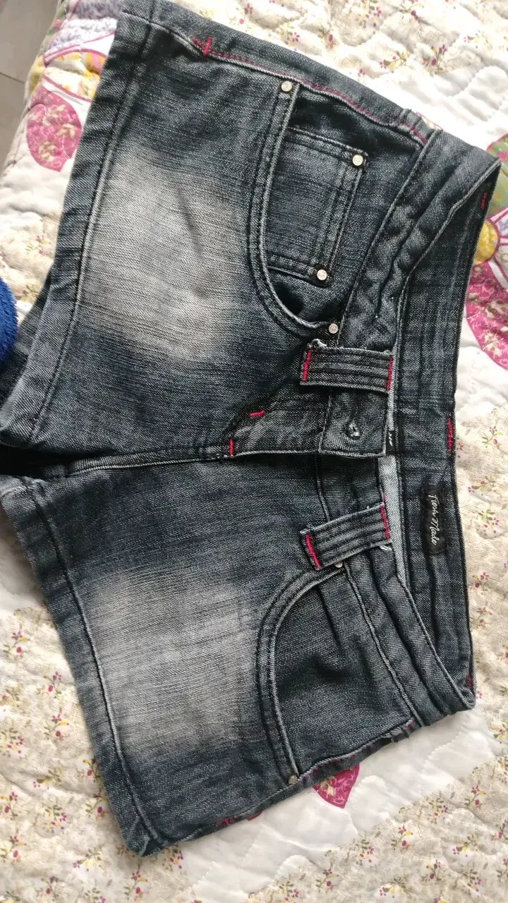 Shorts de mezclilla para mujer talla XS - 1