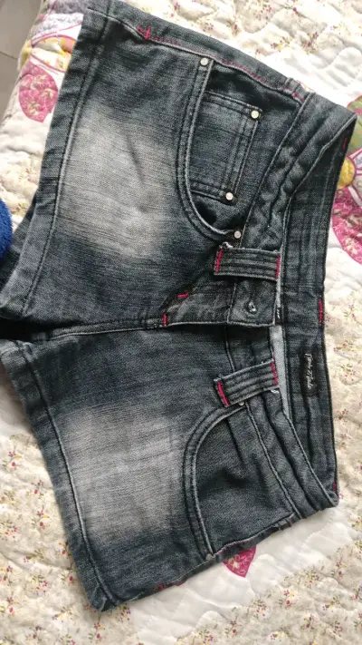 Shorts de mezclilla para mujer talla XS - miniatura 1