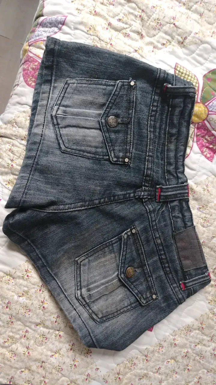Shorts de mezclilla para mujer talla XS - 3