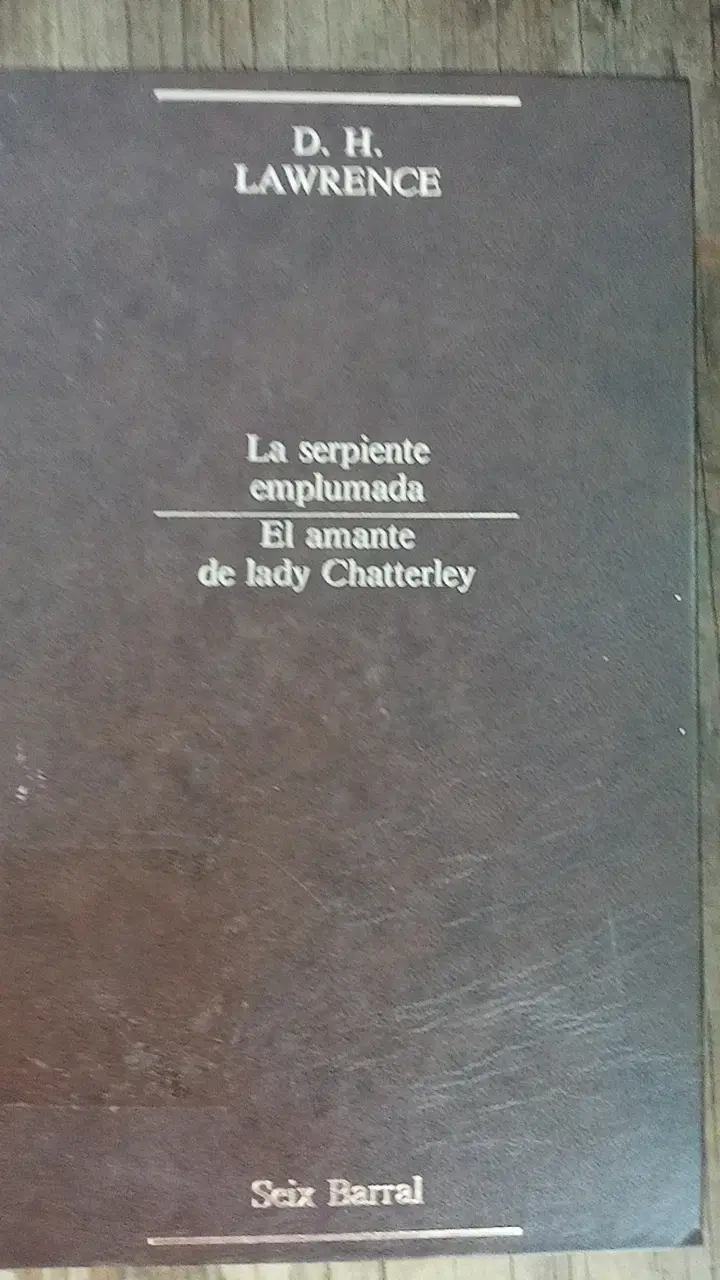 Libro D.H. Lawrence La Serpiente Emplumada - 1