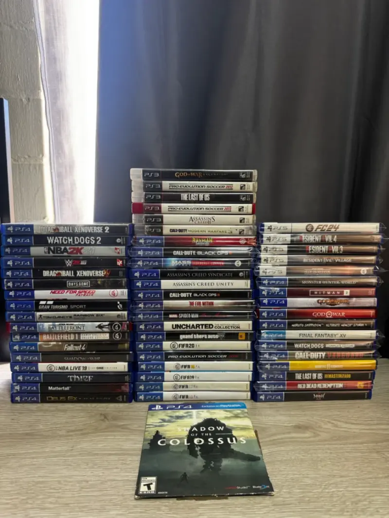 Variedad de juegos para PS4 y PS3 en buen estado