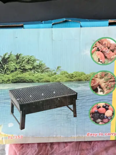 Parrilla portátil de acero TL-353 - miniatura 1