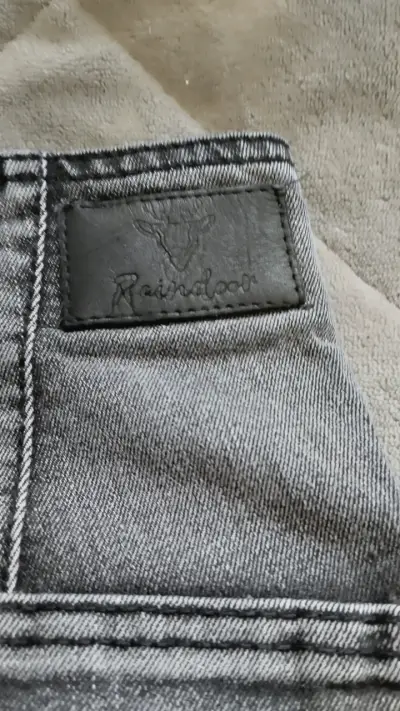 Jeans grises Raindoor talla 38 - miniatura 3