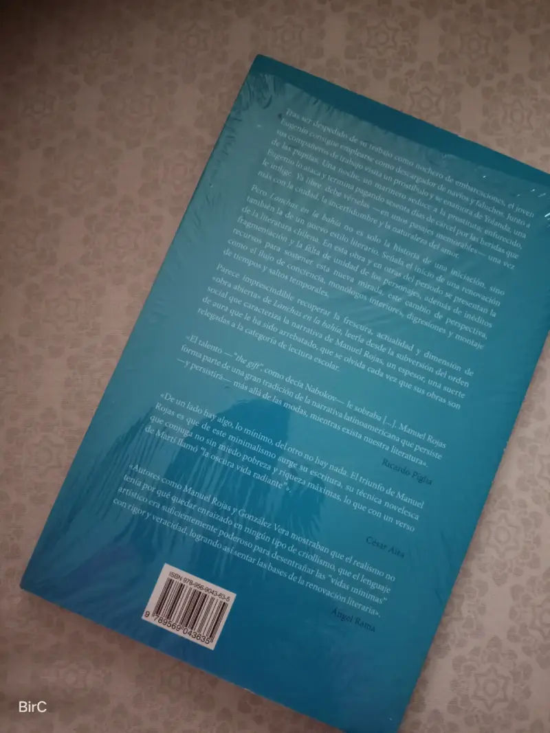 Libro 'Lanchas en la bahía' de Manuel Rojas - 2