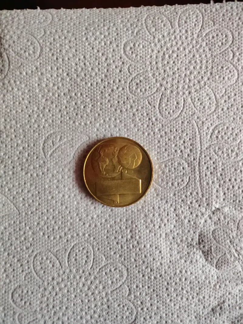 Moneda conmemorativa Copa Jules Rimet 1962 - 2