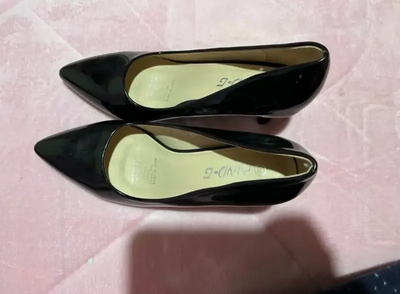 Zapatos de Tacón Negro Charol Elegantes - 3