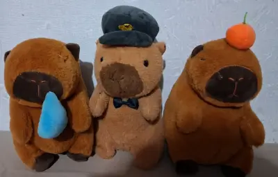 Set de peluches de animales variados - miniatura 1