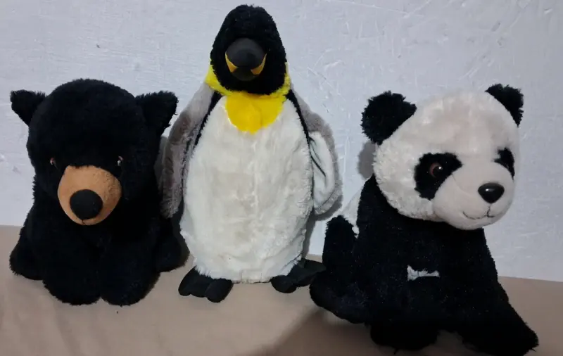 Set de peluches de animales variados - 2