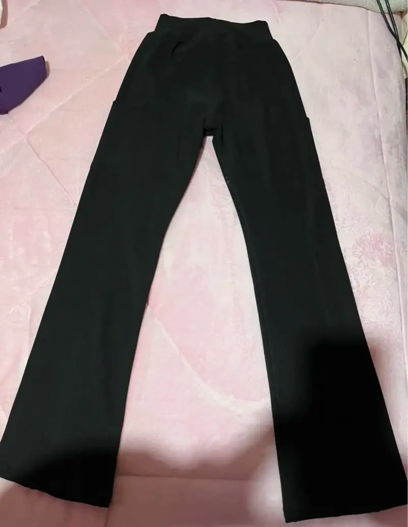 Conjunto traje clínico morado y negro talla XS - 4