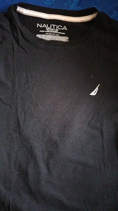 Polera Negra Nautica niño T8 - miniatura 1