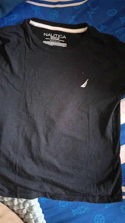 Polera Negra Nautica niño T8 - miniatura 2