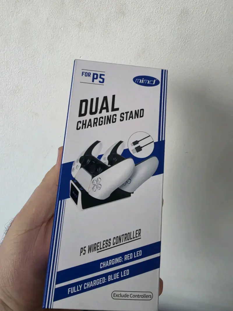 Base de Carga Dual para joystick PS5 - 1