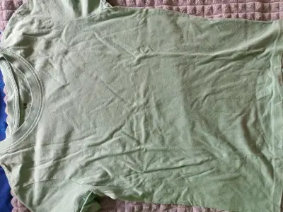 Polera verde H&M de algodón niño T8 - miniatura 1