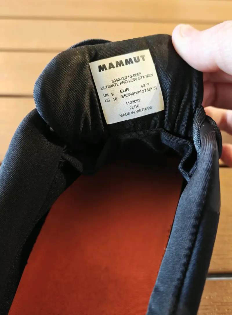 Zapatillas Mammut Gorotex Ultimate Pro Low - 5