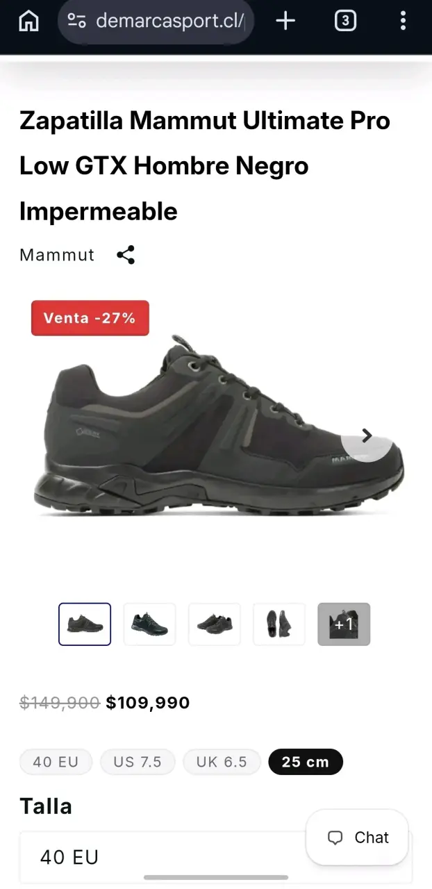 Zapatillas Mammut Gorotex Ultimate Pro Low - 6